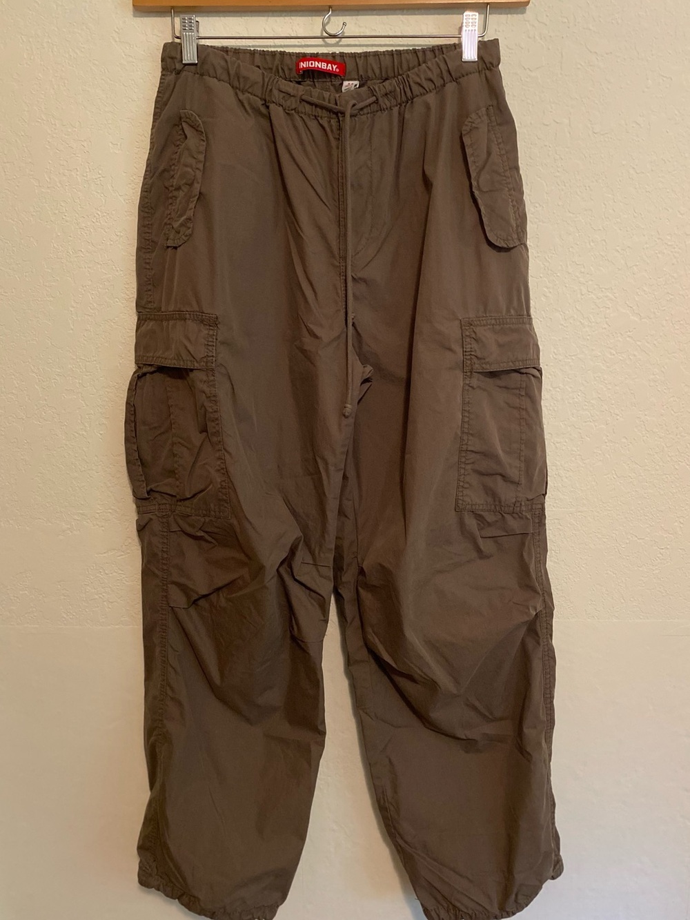 UNIONBAY Y2K Era Cargo Pants with Barrel Leg Utility Military Outdoor Size 11